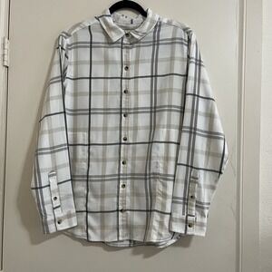 Jachs Girlfriend Women Plaid Shacket Medium Pockets Relax Comfort Cowgirl Barn